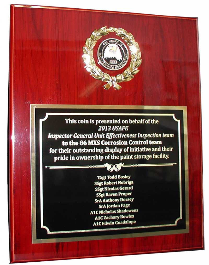 Plaque19360SpecialTrophy Trophy Center