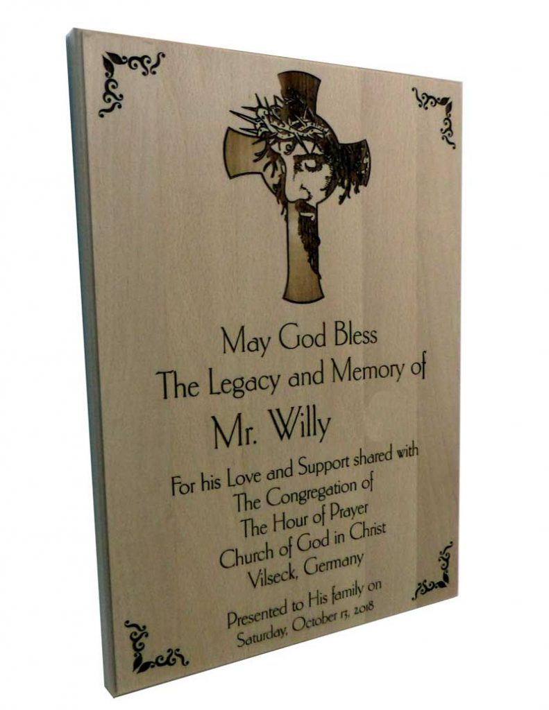 Plaque Dip 7 Light Wood Trophy Center Trophy Shop Kaiserslautern