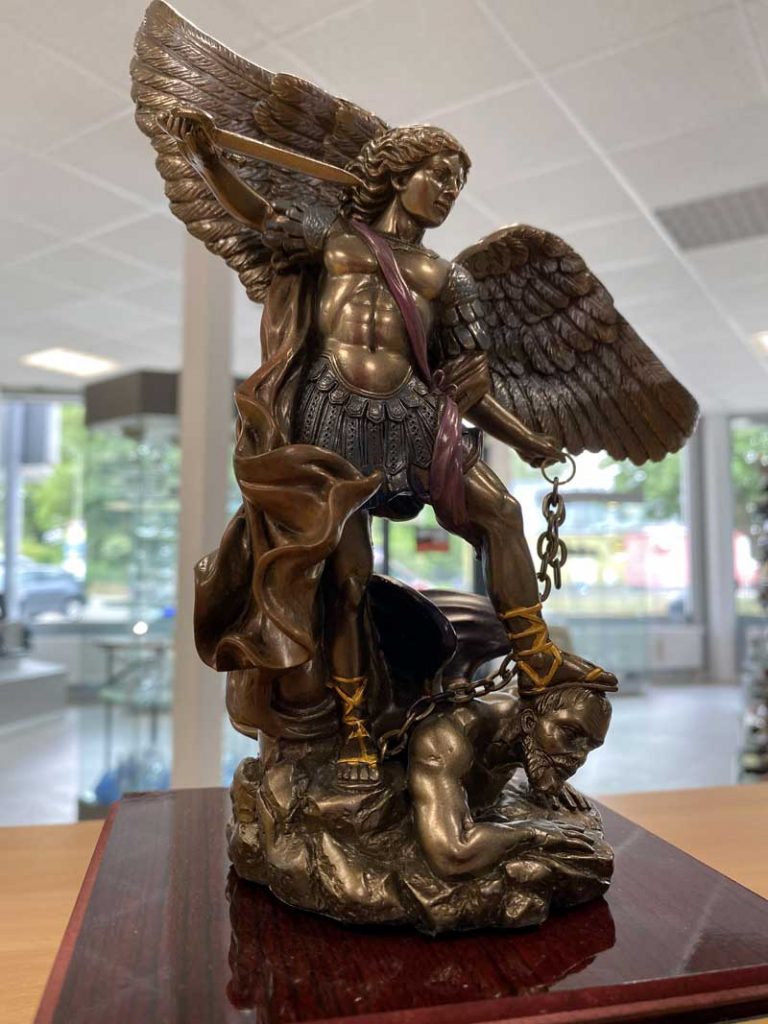 St. Michael Patron Saint of Paratroopers Airborne Trophy Center