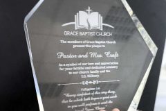 Church Award In Trophy Center We Trust