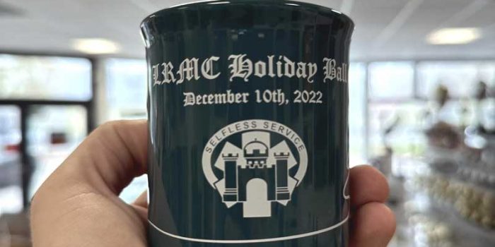 Printed Mugs LRMC Landstuhl Holiday Ball Gluehweinbecher | Trophy Center | Trophy Shop | ONLY in Kaiserslautern-Einsiedlerhof underneath Hacienda Mexican Restaurant | 2 MILES FROM RAMSTEIN AIR BASE | Engraving Custom Made Coin Challenge Coins Stamps Embroidery Guidons Awards Plaques Engraving Engraver Engraved Etched Signs Graveur Gravur  | Stempel Gravuren Pokale Schilder | USAREUR-AF | USAFE  | Nato | Bundeswehr |  Sandra Kulbick & J.R. Kulbick  |  WE ARE NOT AFFILIATED WITH ANY STORES ON BASE  |  ONLY in K-TOWN  | We Are Awesome | E-Mail: info@trophy-center.de