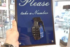 2A Grenade Plaque by Trophy Center KL